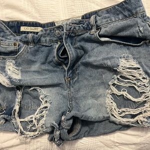Jean shorts
